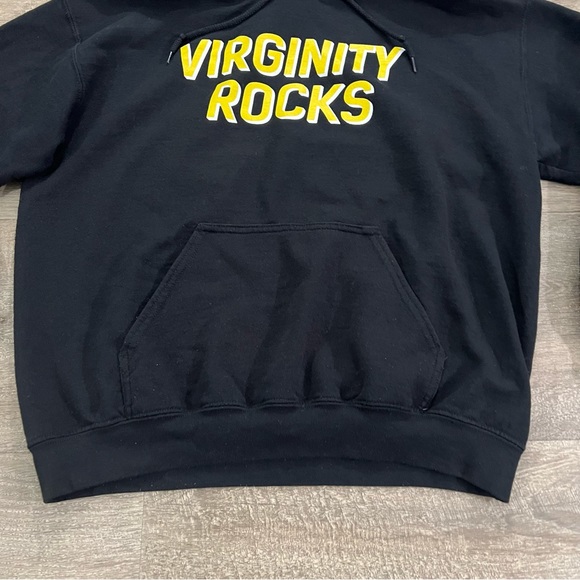 Danny Duncan Virginity Rocks Hoodie Sweatshirt Mens Medium Black And Yellow - Picture 3 of 15